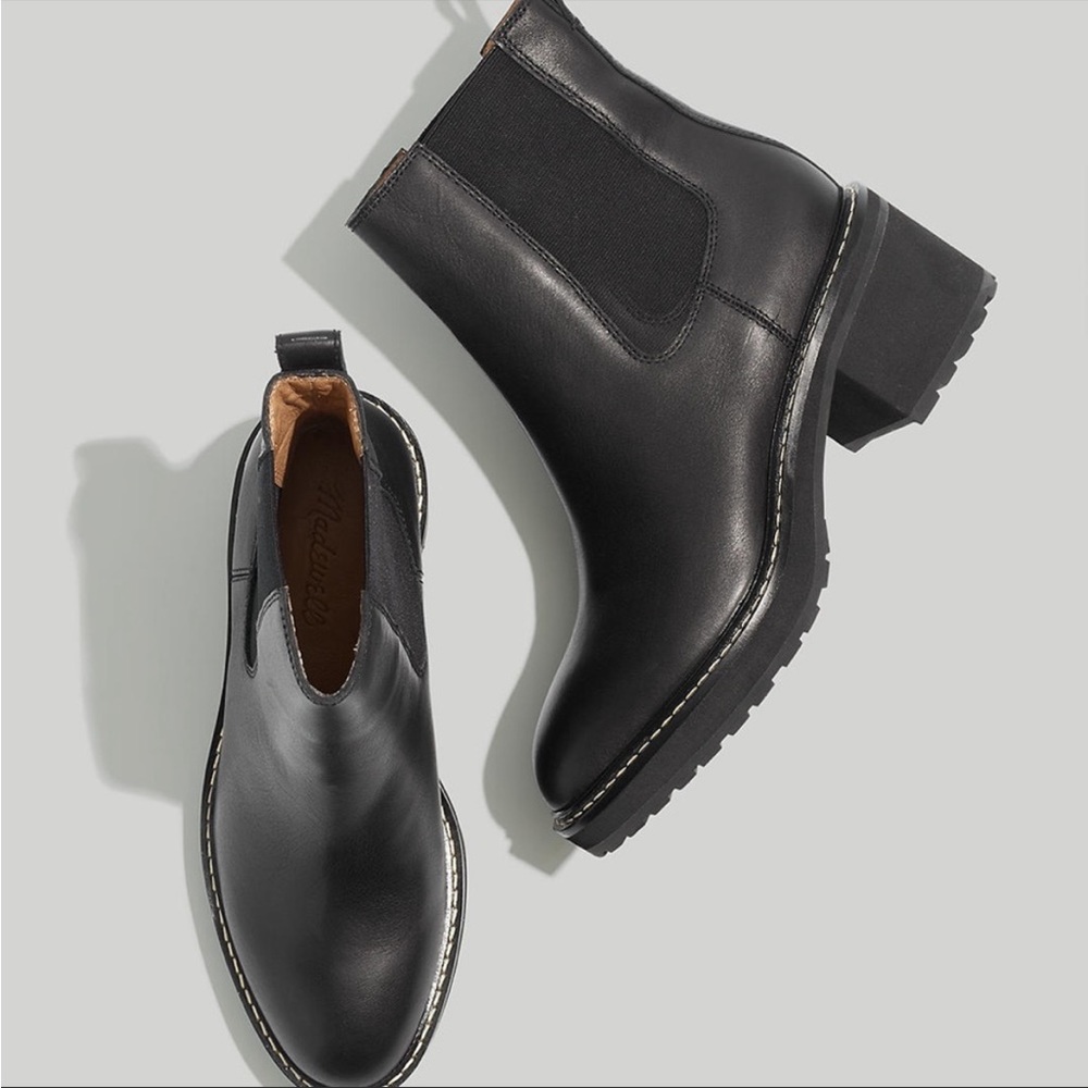 SALE❄️Madewell The Carina Platform Chelsea Boot